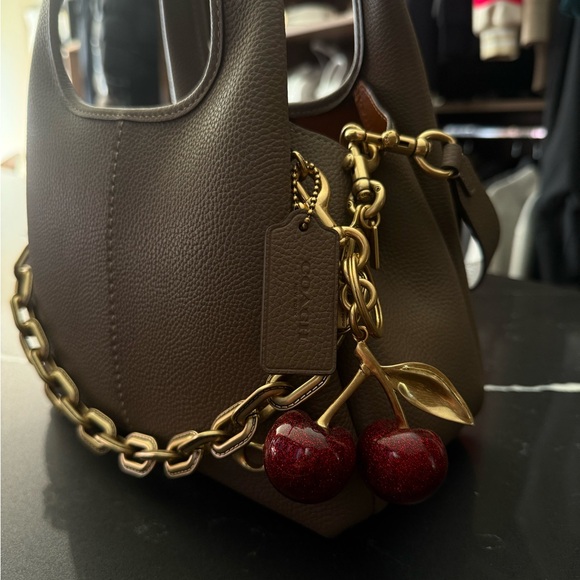 COACH LANA BAG 23 BRASS DARK STONE - Picture 3 of 9